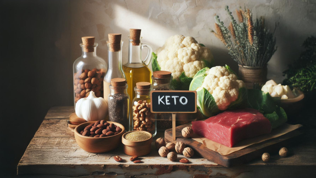 Keto pantry staples for a ketogenic diet plan